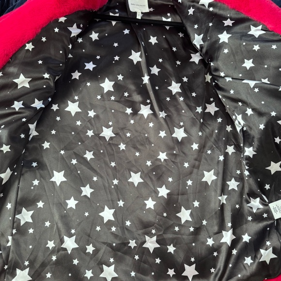 NWT•Avec Les Filles•Faux Fur Shawl Collar Coat•Hibiscus•XS - Picture 12 of 12